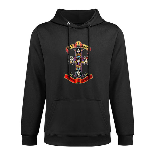 Guns N Roses Official Cross Medium-Weight Fabric Hoodie