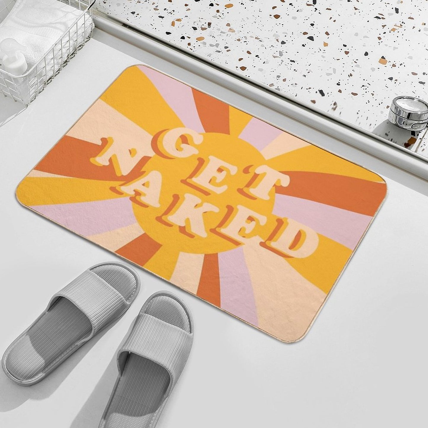 Get Naked Sunshine Bath Mat