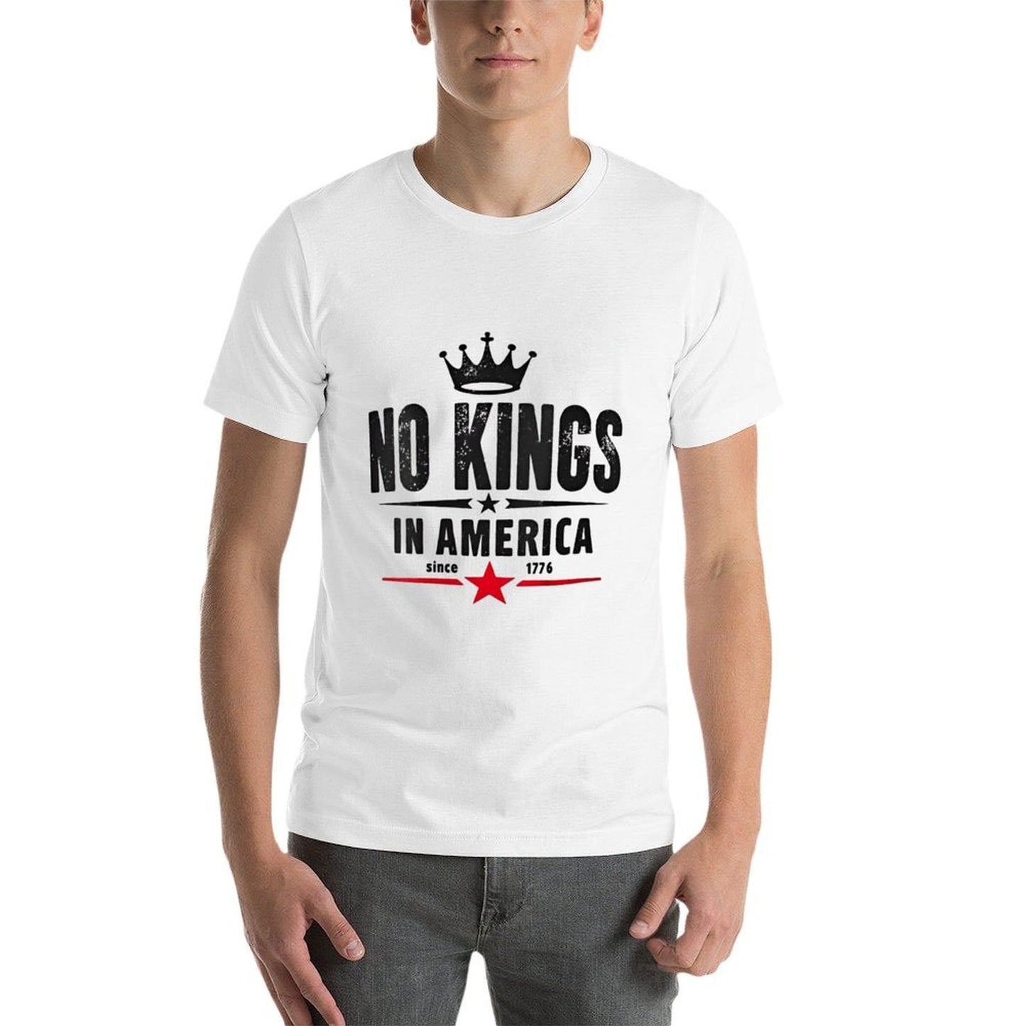 Womens No Kings In America Since 1776  Durable T-Shirt