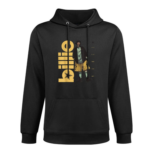 Official Billie Eilish HIT ME HARD AND SOFT Standing Photo Adjustable Hood Hoodie