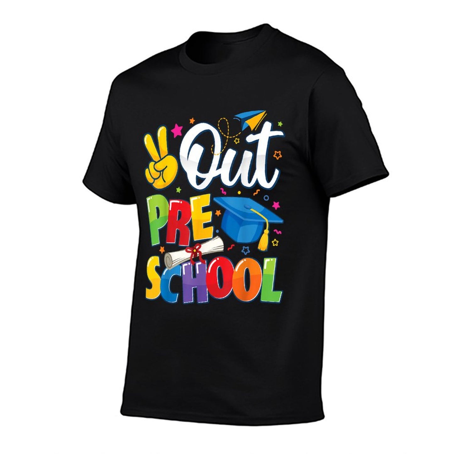 Out Preschool Graduate 2025 Pre K Graduation 2025 T-Shirt