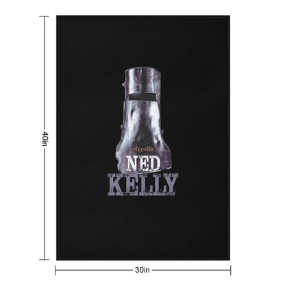 Ned Kelly Throw Blanket