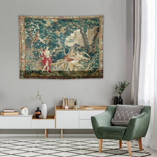 Orpheus Playing The Lyre to Hades And Persephone, from Orpheus And Eurydice Or The Metamorphoses Tapestry