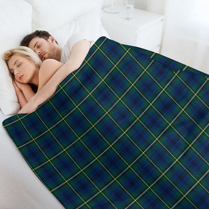 Clan Johnstone Tartan Throw Blanket