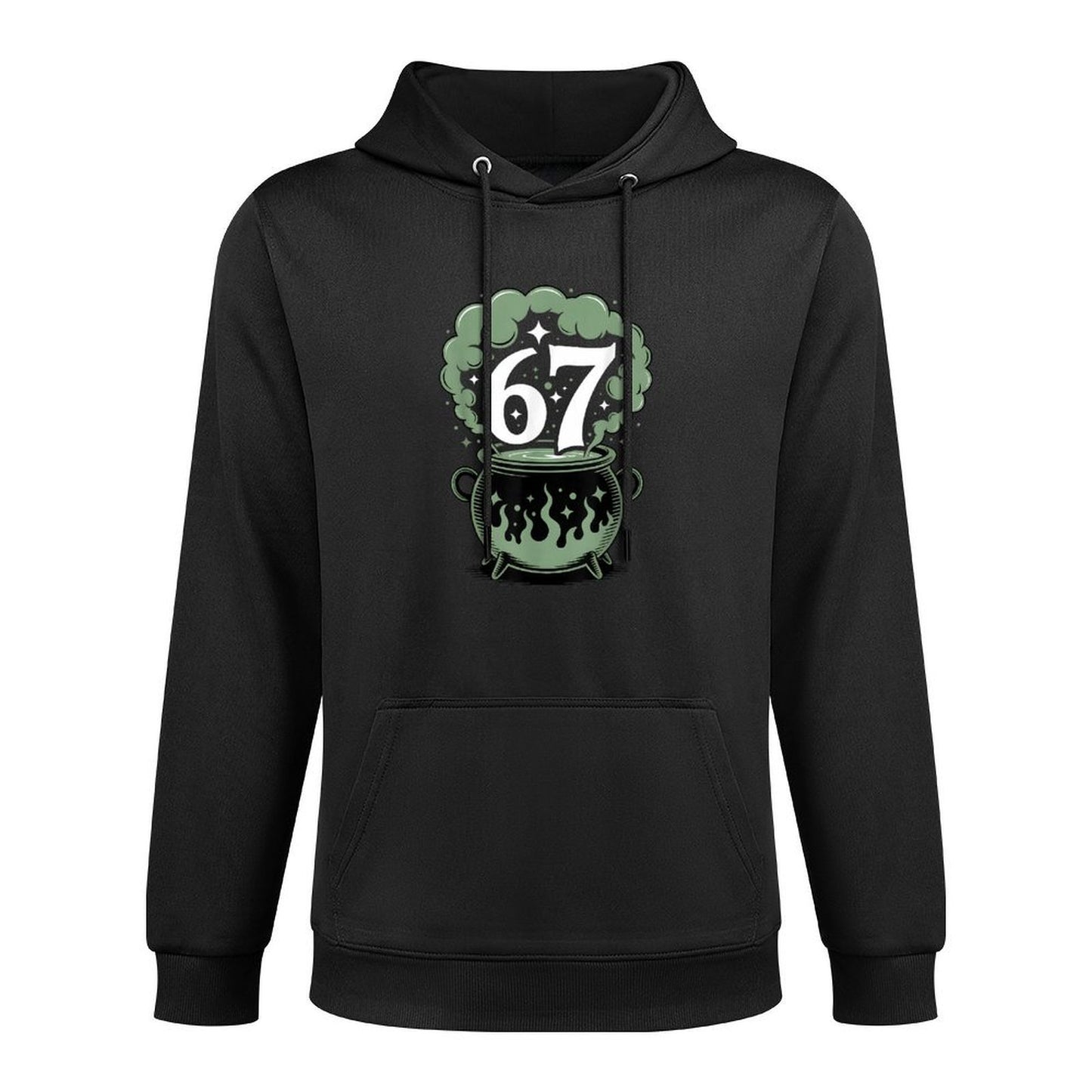 Witch Six Seven 6 7 Halloween Brainrot Meme 67 Funny Durable Construction Hoodie