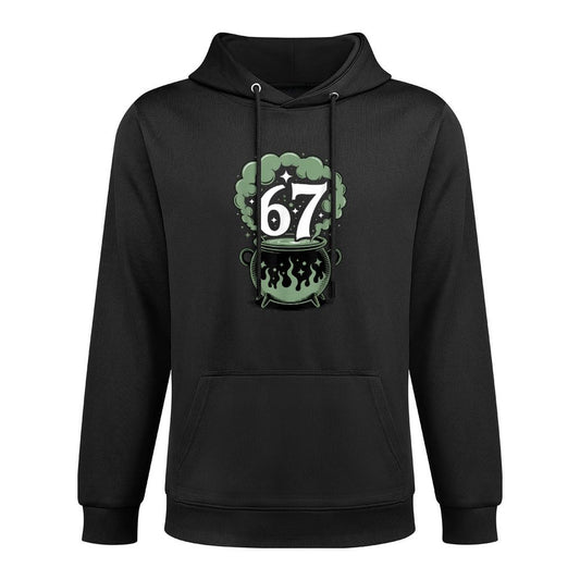 Witch Six Seven 6 7 Halloween Brainrot Meme 67 Funny Durable Construction Hoodie