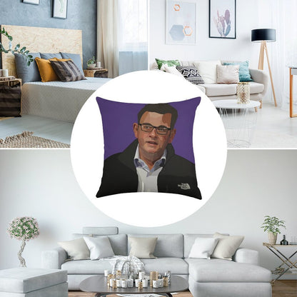 Dan Andrews – North Face Linen Throw Pillow Cover
