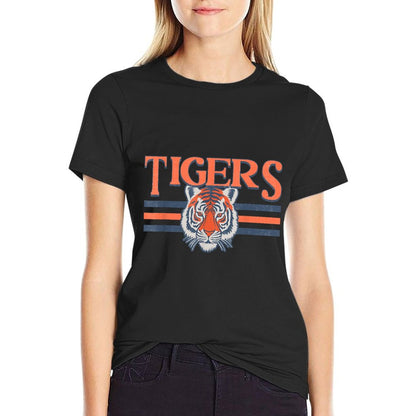 Tigers Vintage Sports Name Design Gift Men Women Girls T-Shirt