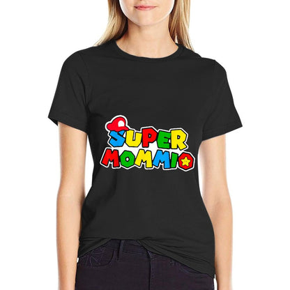 Super Gamer Mommio Women Day for Mothers From Husband & Kids T-Shirt