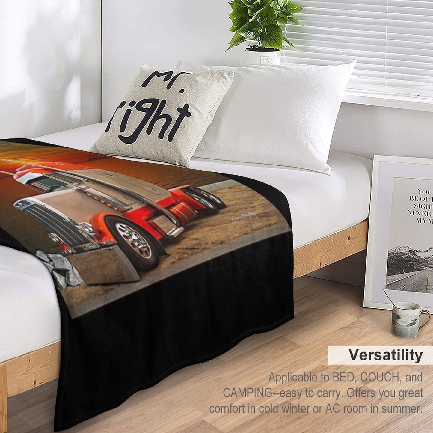 Cool Peterbilt Throw Blanket