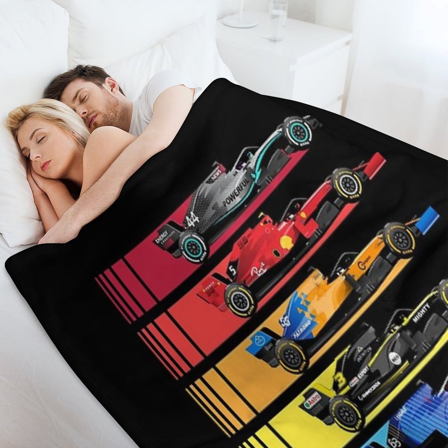 Formula Racing Cars 2023 Throw Blanket