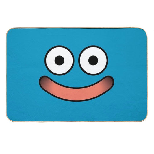 Dragon Quest Slime Face Bath Mat