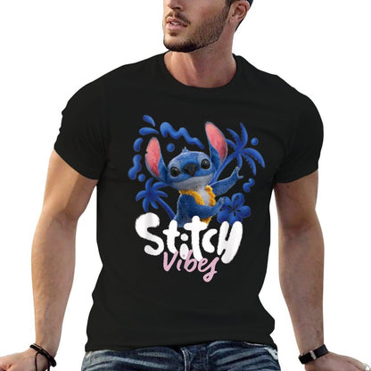 Disney Lilo & Stitch Live-Action Movie &#34;Stitch Vibes&#34; Hula  Versatile T-Shirt