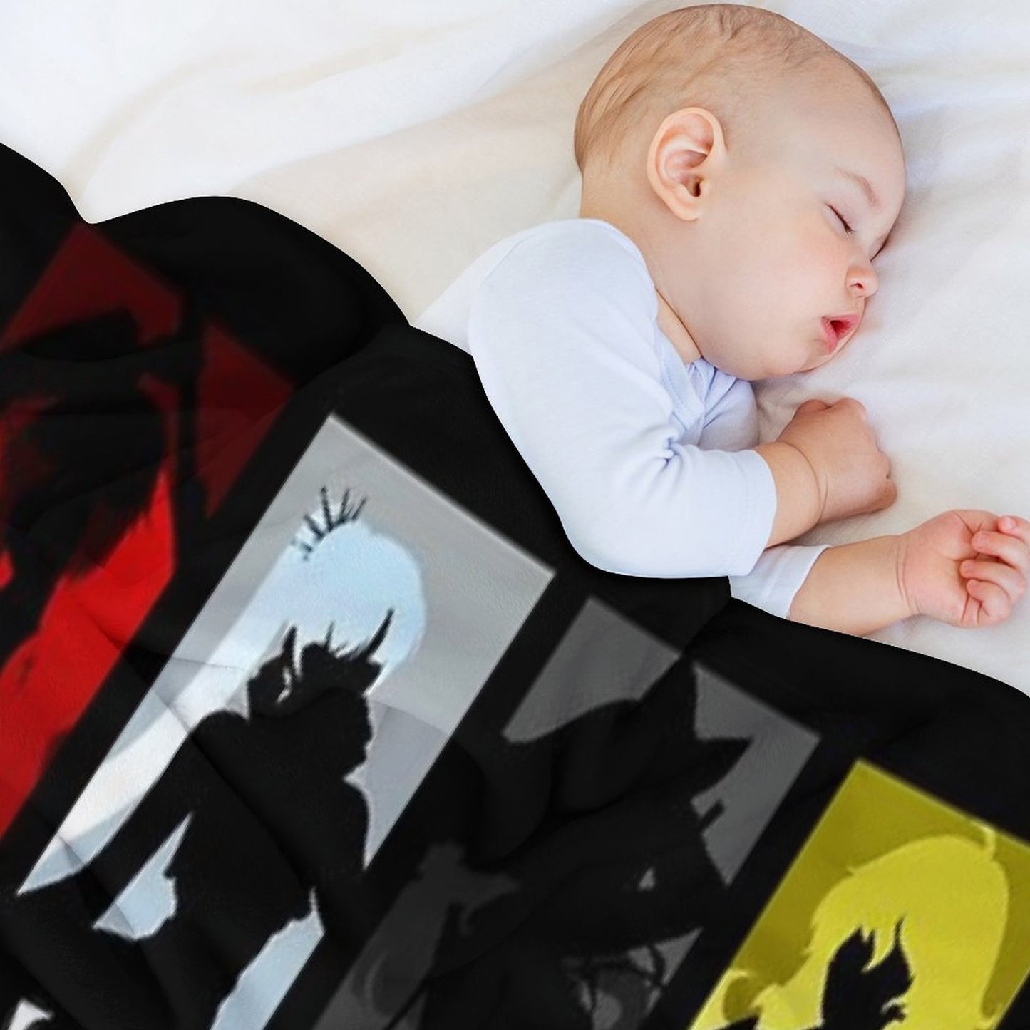 RWBY Silhouette Classic Throw Blanket