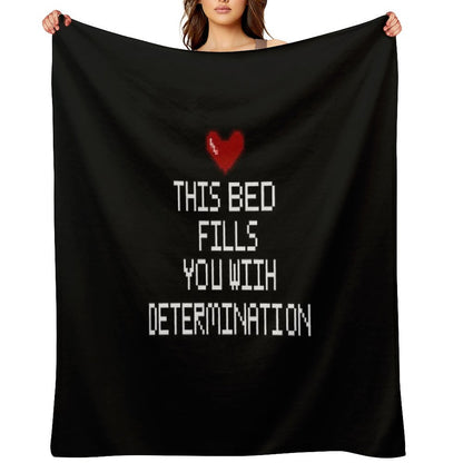 Frisk's Heart Throw Blanket