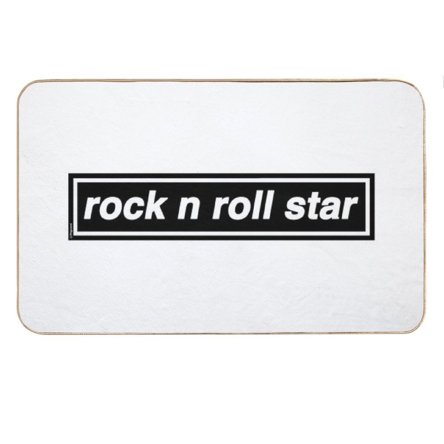 Rock N Roll Star - OASIS Band Tribute - MADE IN THE 90s Bath Mat