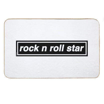 Rock N Roll Star - OASIS Band Tribute - MADE IN THE 90s Bath Mat