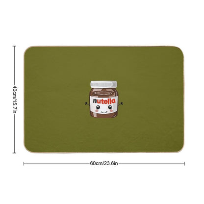 Nutella Cutie Throw Blanket Bath Mat