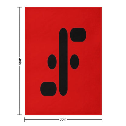 V The Visitors Insignia Throw Blanket