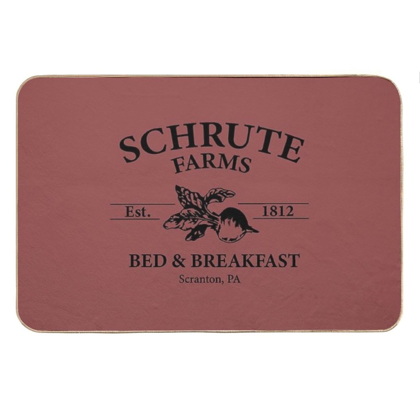 Schrute Farms B&B Bath Mat