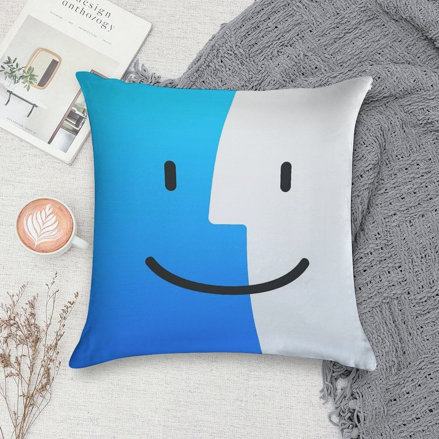 Finder Soft Bedroom Essential Throw Pillow