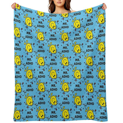 MR ADHD Throw Blanket