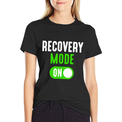 Recovery Mode On Get Well Funny Injury Gift T-Shirt