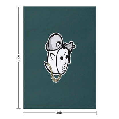 GHOSTFACE KILLAH Throw Blanket