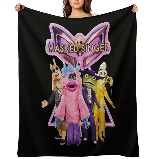 The Masked Singer Merch ITV Masked Singer Throw Blanket