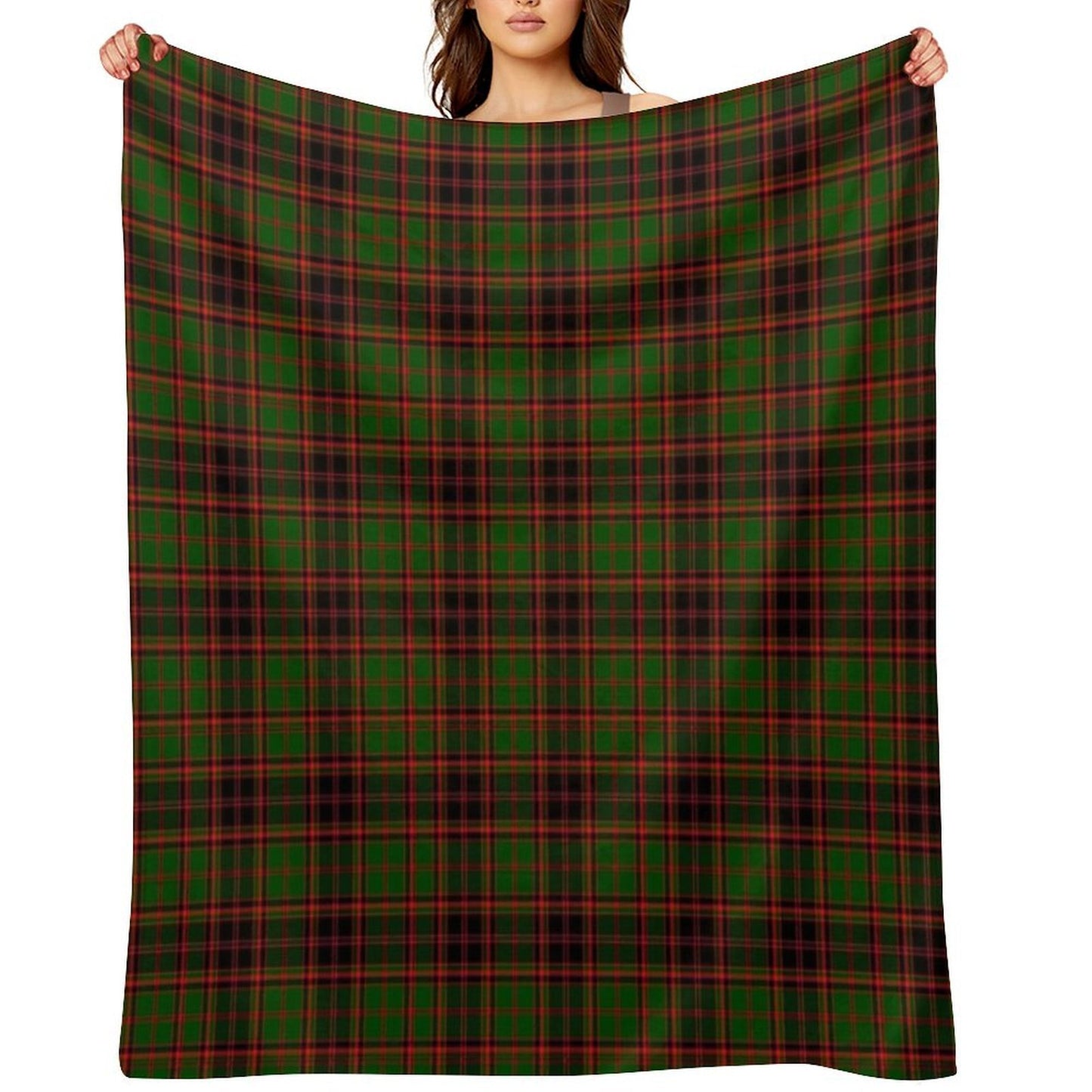 Clan Buchan Tartan Throw Blanket