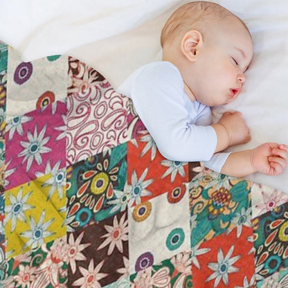 Sarilmak Patchwork Throw Blanket
