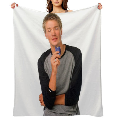 Lucas Scott - Chad Michael Murray Throw Blanket