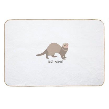 Nice Marmot - The Big Lebowski Bath Mat