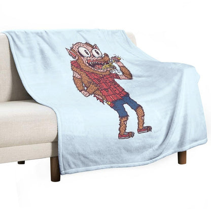 Werewolf Throw Blanket