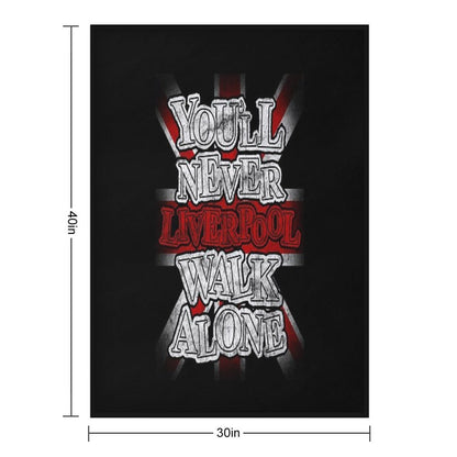 Liverpool - You'll Never Walk Alone Throw Blanket