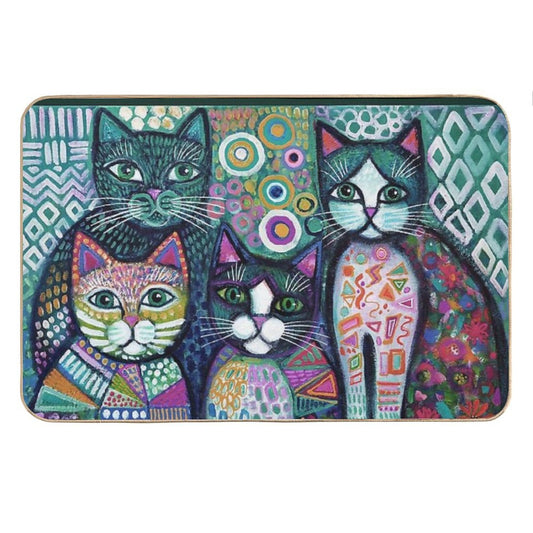 Quirky Cats Bath Mat