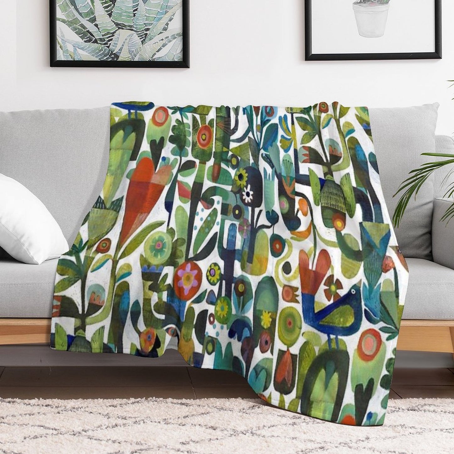 Lovely Day Throw Blanket