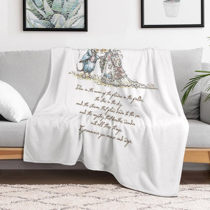 I Pronounce You Mouse And Wife Throw Blanket