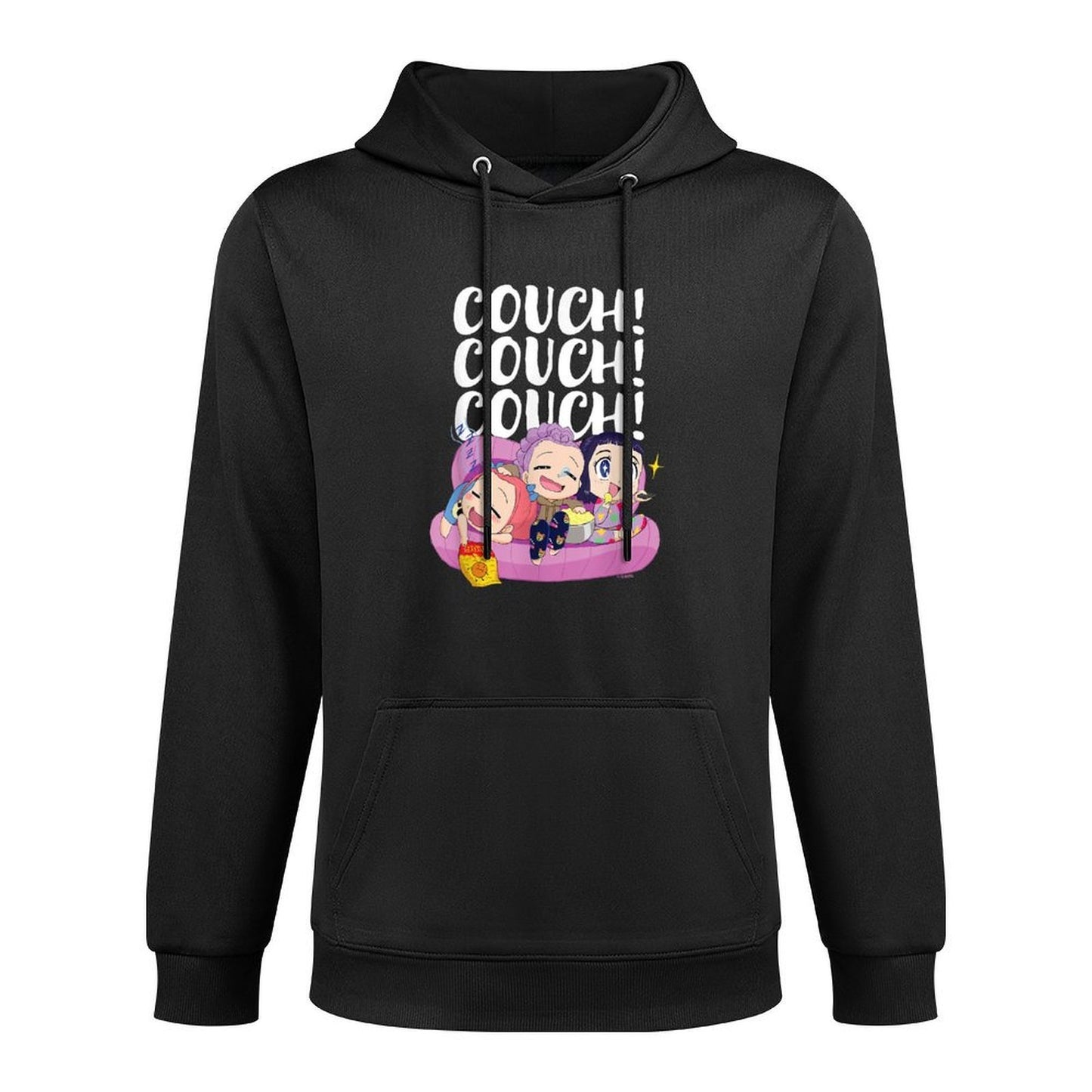 Kpop Demon Hunters Couch! Couch! Couch! Officially Licensed Machine Washable Hoodie