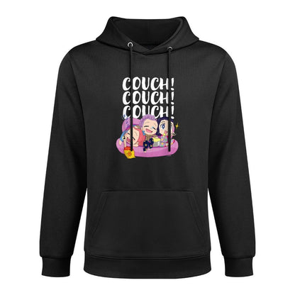 Kpop Demon Hunters Couch! Couch! Couch! Officially Licensed Machine Washable Hoodie