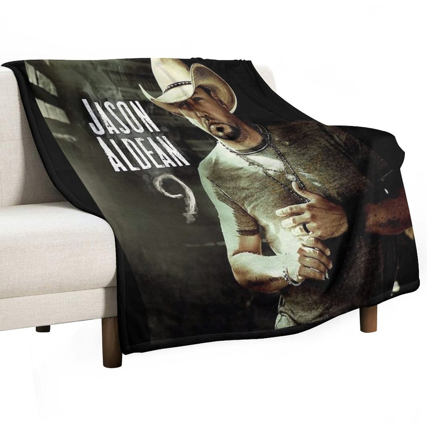Album 9 Jason Aldean Throw Blanket