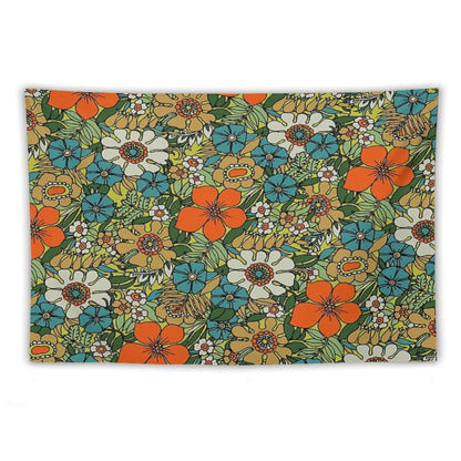 70s Plate Tapestry