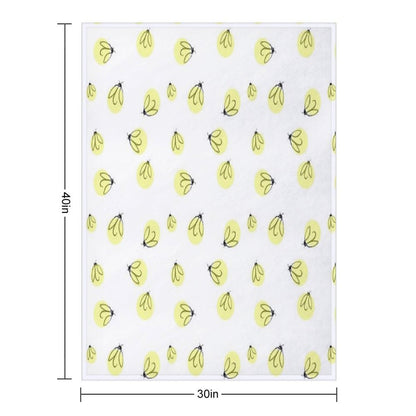 Fireflies, Lightning Bugs Throw Blanket