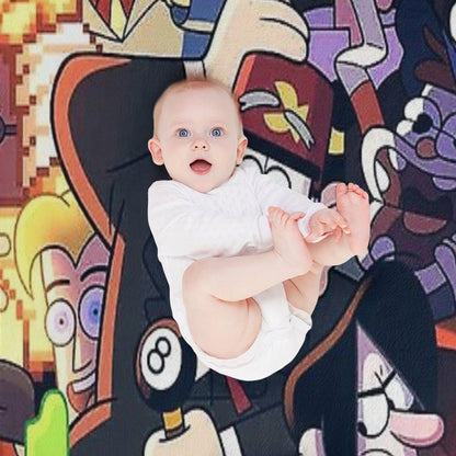 Gravity Falls Throw Blanket