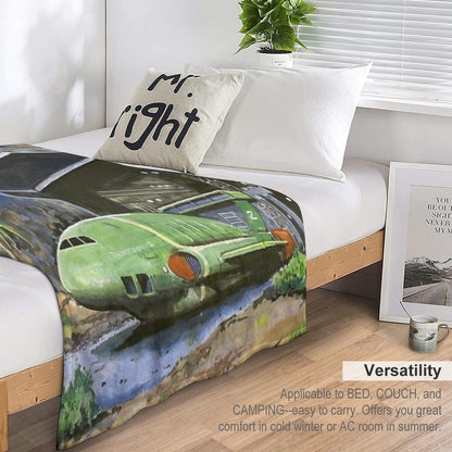 Thunderbird 2 from Thunderbirds Throw Blanket