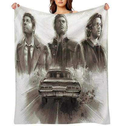 Supernatural - The Final Journey Throw Blanket