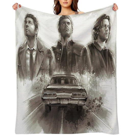 Supernatural - The Final Journey Throw Blanket