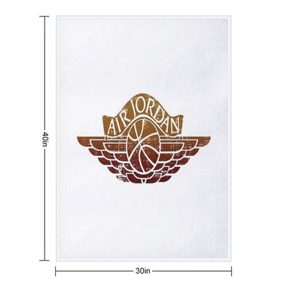 Air Jordan Wings Throw Blanket