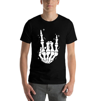 (2 Sided) Skeleton Just A Dad Who Always Came Back With Milk  Odor-resistant T-Shirt