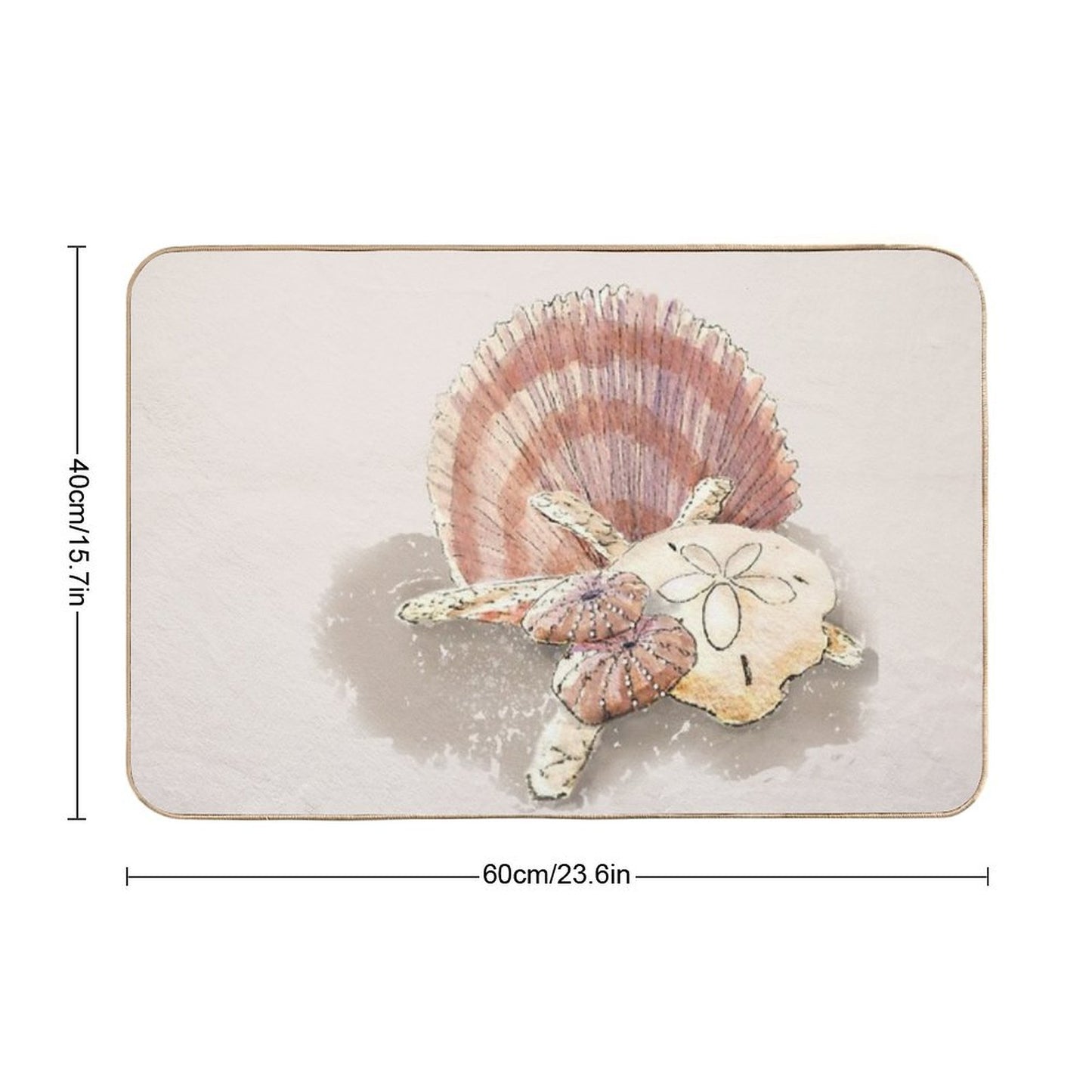JO24 141 By The Sea Bath Mat